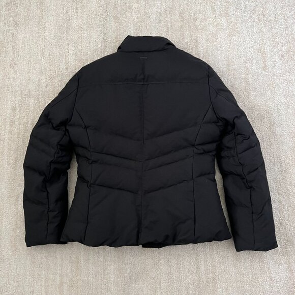 Calvin Klein Duck Down Black Short Winter Puffer Coat M - Picture 4 of 11